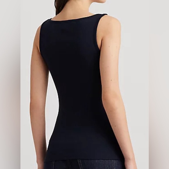 Lauren Ralph Lauren Cotton Blend Tank Top - Picture 4 of 8
